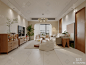 日式原木风家居客厅3D模型下载【ID:1135797968】_知末3d模型网