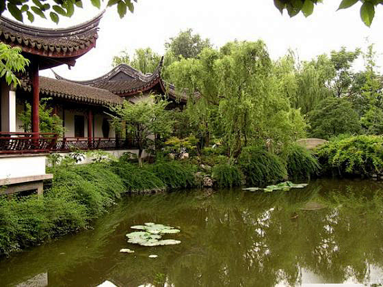 中国古典园林系列---上海古藤园-中式园...