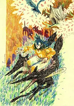 [看看]西班牙插画师Núria Tamarit：发散性地狂放 : 漫画类风格。音乐资源加载中..。