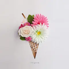 西班牙艺术家Jesuso Ortiz将实物与插画结合创作出的创意作品