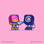 Graphic Designers Group在 Instagram 上发布：“Threads: Because Sharing Memes on Instagram Needed its Own Exclusive Channel!  Comments below your thought ........... Follow…”