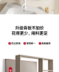 心海伽蓝奶油风浴室柜组合卫生间洗手盆柜一体陶瓷现代简约洗脸盆-tmall.com天猫