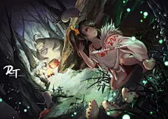 听妖曲4k插画壁纸