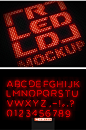 logo展示特效发光字立体字效霓虹灯招牌PSD设计素材样机贴图效果-淘宝网