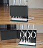 Get a cable organizer.: 