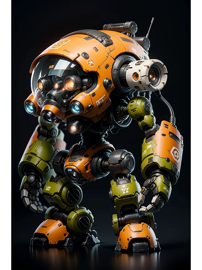 StableDiffusion | AI 智造Qrobot-花瓣网