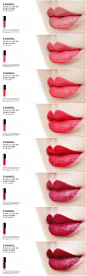 CHANEL ROUGE ALLURE INK/香奈儿炫亮魅力印记唇釉】140/142/144/146/148/150/152/154全8色试色