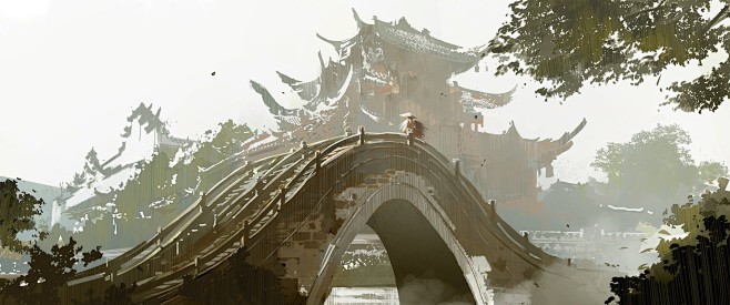 {插画系列}卡通场景02...