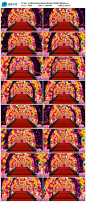 喜庆婚庆花环花朵红地毯台阶鲜花LED大屏幕舞台视频素材_视图站_原创设计素材交流平台_videoimg.com