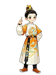 q版古风少年 - 小红书