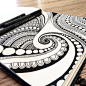 Beautiful art | Pen & ink | Zentangle style | Love it!: 