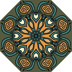 古典少数民族花纹底纹矢量