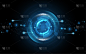 Abstract technology background Hi-tech communicati