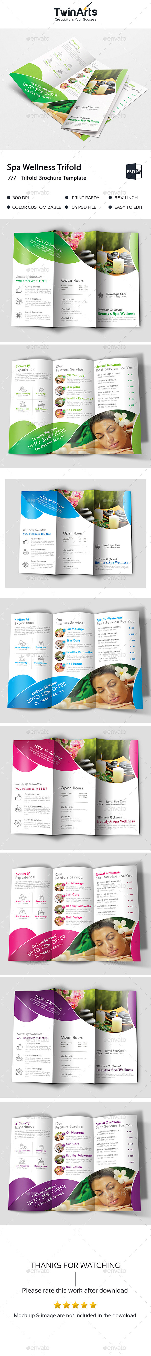 Spa Wellness Trifold...