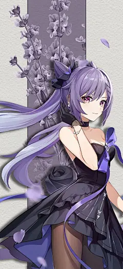 一加 Ace3 原神刻晴定制版邀请函壁纸2