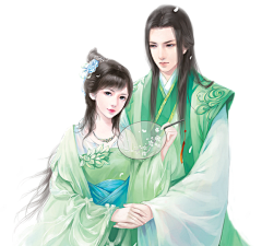 菊喵Art采集到角色-男女