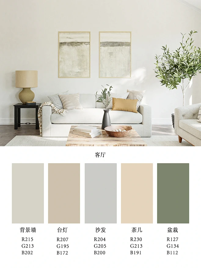 奶油色调，打造慵懒小清新家居-花瓣网