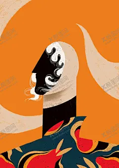 潮流插画壁纸抽象人物海报 【酷图网】抽象人物,版画,简约,花,欧美,现代艺术,创意插画图案,卡通插画图案,动漫插画图案,嘻哈插画,潮流卡通插画,彩色插画,活动插画,海报图案,壁纸插画,设计,动漫动画,