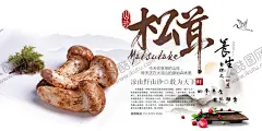 野菌山珍食材养生海报 【酷图网】野菌,山珍,食材,养生,海报