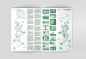 경기도미술관 야외조각공원 가이드맵 GMoMA Sculpture Park Guide Map - 김가든 Kimgarden   折页 Leaflet