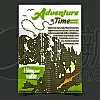 时间,矢量,山,柴火,热,大篝火,传单,复古风格
