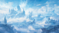 qiuling6689_Ice_and_snow_islands_suspended_in_the_air_blue_ice__c424583d-4633-421f-a6f9-ff32c5ba6af9