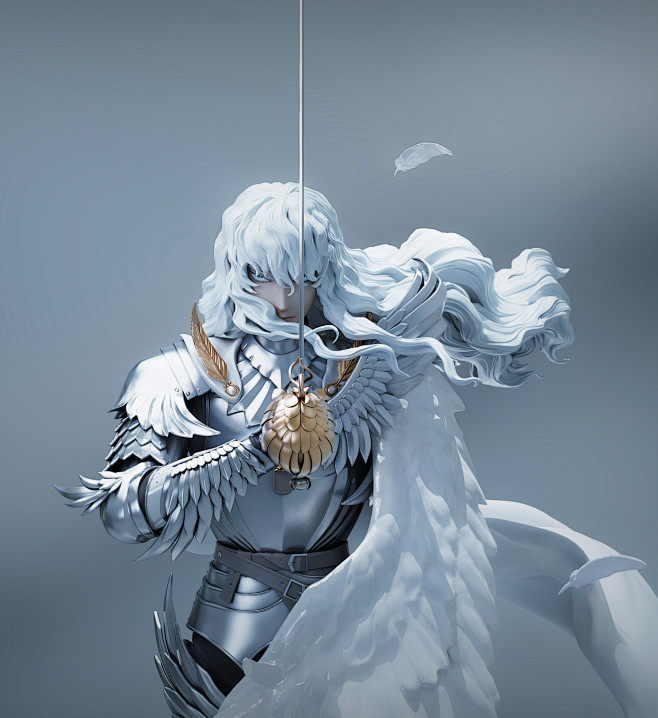 格里菲斯_why-yu作品_角色/人物/生物_CG模型网
