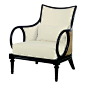 Century Furniture Melody Lounge Chair-Sand/Flax For Sale