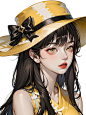 黄帽子小姐
