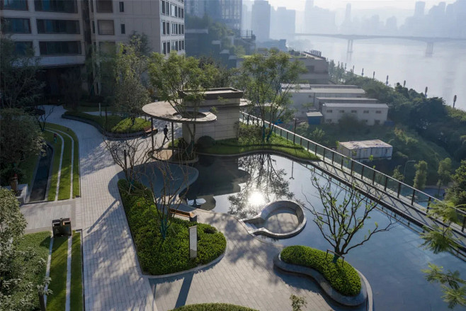 写进生活的诗篇江晚二丨金融街融景城新融御瞥见一抹月影星光