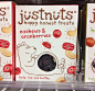Just nuts packaging with bear illustration: 