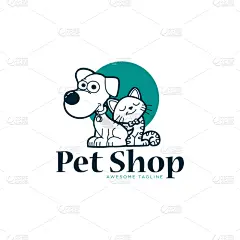 狗,猫,蓝色,宠物商店,烟灰墨,脚印,脉搏图,暗色,野生动物,爱