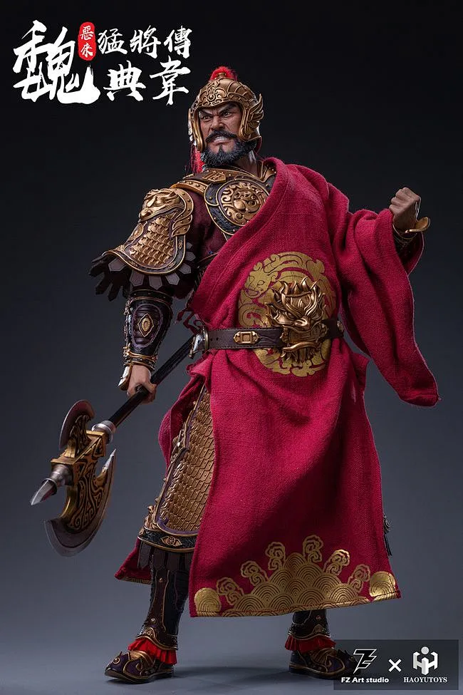 FZ Art studio × HAOYUTOYS新品： 猛将传- 魏篇 古之恶来 典韦 : FZ Art studio × ...