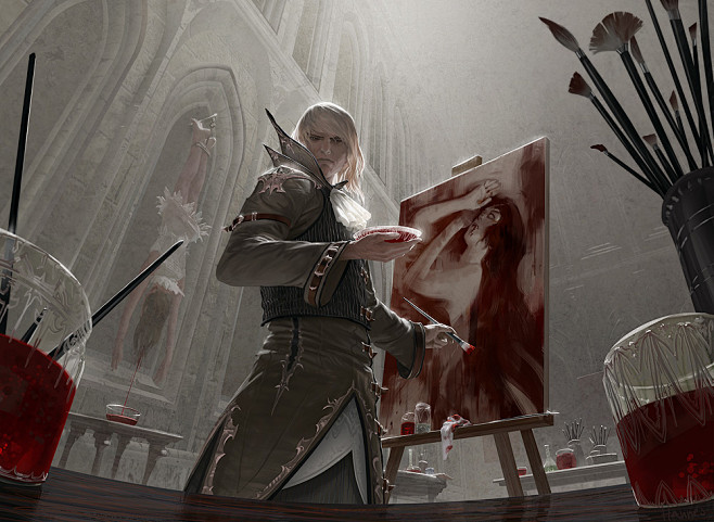 MtG: Blood Artist by...