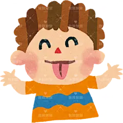 顽皮的男孩男孩女孩子儿童表情包动作姿势贴纸扁平儿童插画元素卡通免扣png图片素材