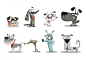 Dog Characters #dog #character #animal