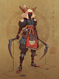 Servane Altermatt's submission on Feudal Japan: The Shogunate - Character Design : Challenge submission by Servane Altermatt