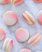 Airbrushed Macarons