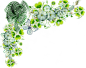 PNG 边角花