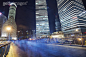 建筑,办公大楼,夜晚,全球商务,金融_7f201acb5_创意图片_Getty Images China