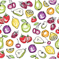 FRUIT & VEGETABLES on Behance
我是柜柜，我的微信号：chihuoguigui