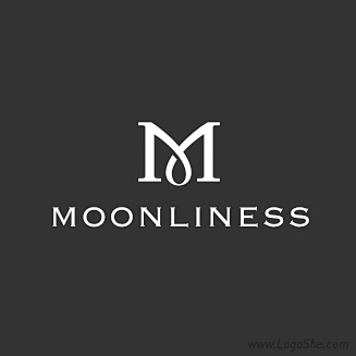 moonliness时尚品牌标志设计_l...