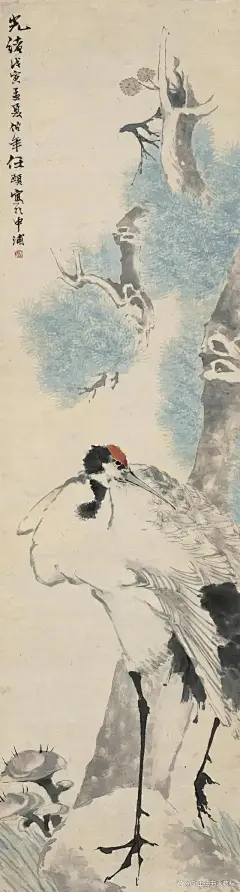 任颐（1840年－1895年），即任伯年，初名润，字次远，号小楼，后改名颐，字伯年，别号山阴道上行者、寿道士等，以字行，浙江绍兴府山阴航坞山（今杭州市萧山区瓜沥镇）人，清末著名画家。 (29)