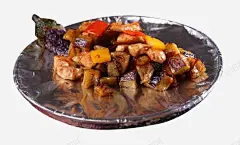 铁板鸡粒茄子高清素材 免抠 设计图片 免费下载 页面网页 平面电商 创意素材 png素材