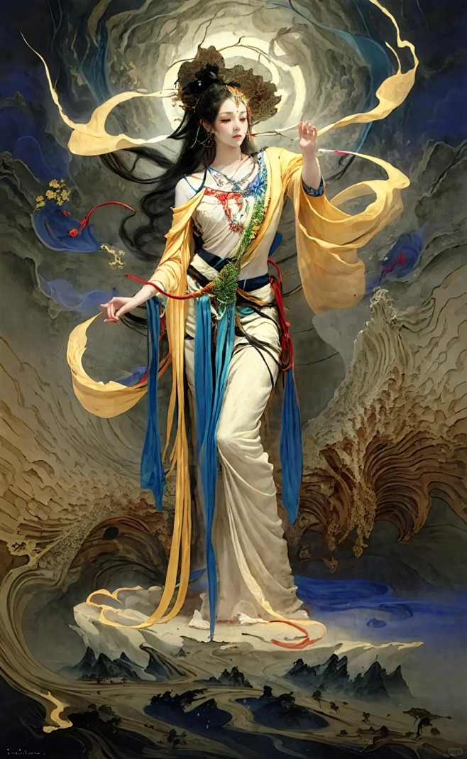 敦煌天女