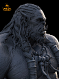 Durotan 1:10 Scale Collectible - Weta Workshop, Jon Troy Nickel : Hey everyone, Here is my sculpture of Durotan from the Warcraft Movie!

I had a tonne of fun sculpting this guy along side the production of the 1:1 scale version for Madame Tussauds in Lon