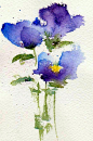 Violets | Watercolor Inspiration
