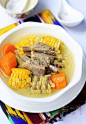  #吃货#胡萝卜炖羊排汤的制作方法