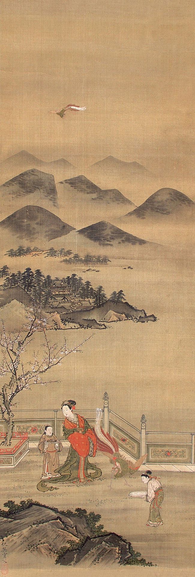 明代仇英仕女人物画