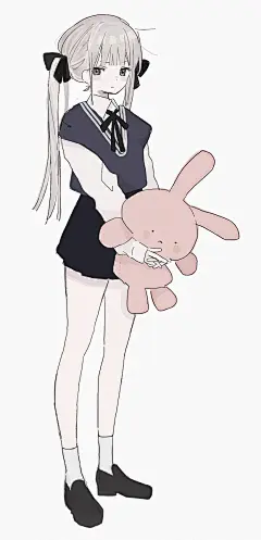 #女の子 女の子3 - うづ的插画 - pixiv_7a9d55b5